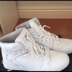 Kids Supras white